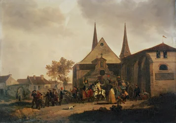 Pillage of a Church during the Revolution